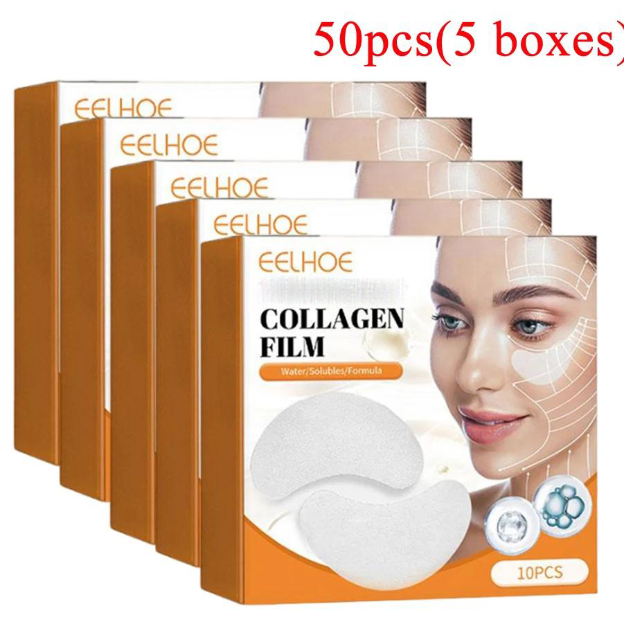 Sheet Mask Collagen - 5 BOXES Collagen Soluble Patches Film