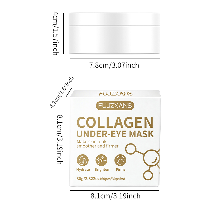 Bio-Collagen Eye Mask 60 Patch - Sheet Mask Collagen recension och pris