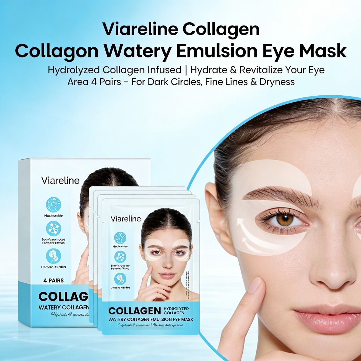 Collagen Eye Patches Reduce Fi - Sheet Mask Collagen recension och pris