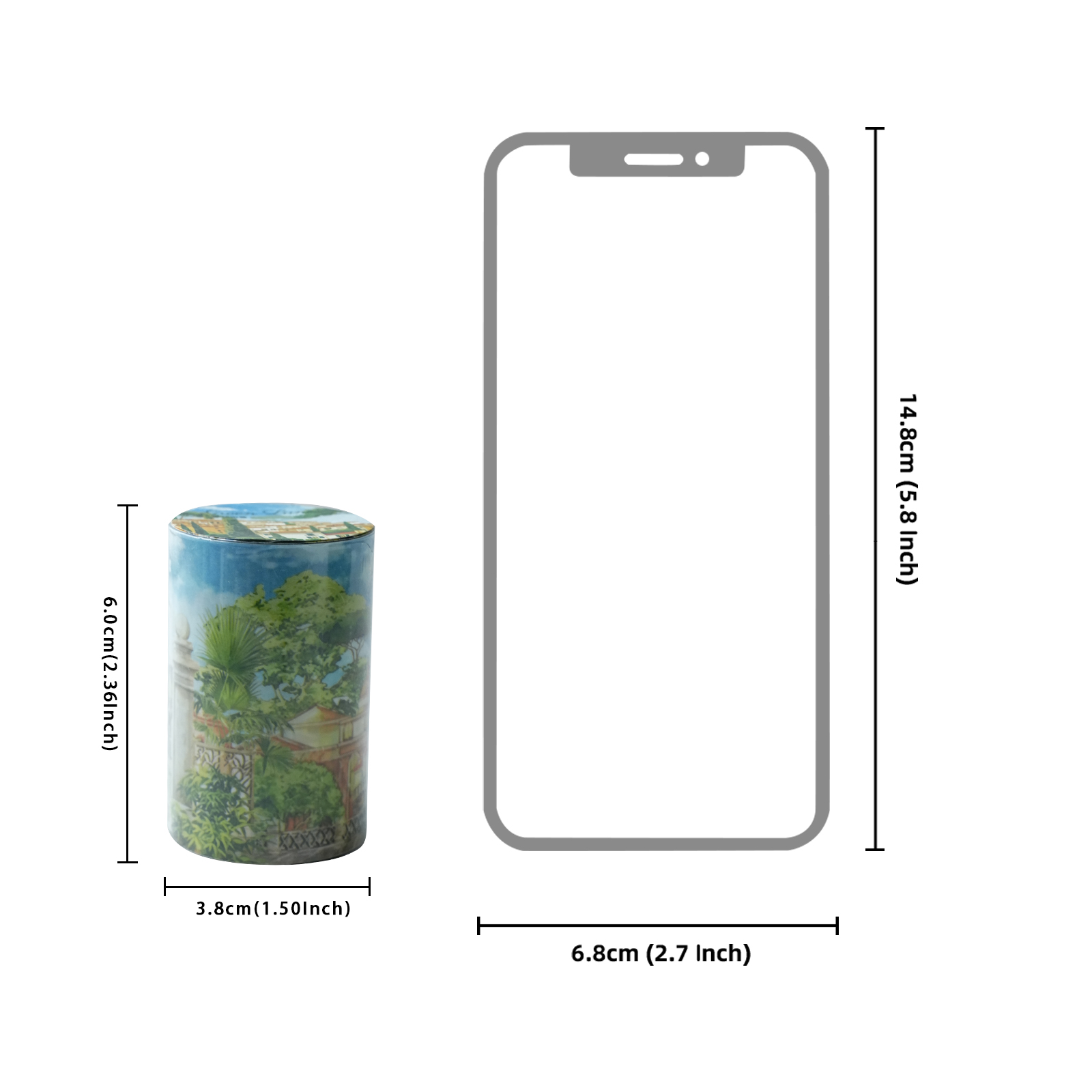 Etori Life 60mm*2m Healing Sun - Korean Lifestyle Student recension och pris