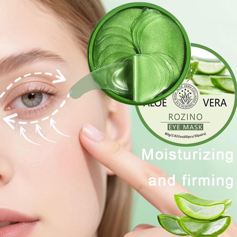 60pcs Aloe Vera Collagen Eye M - Sheet Mask Collagen recension och pris