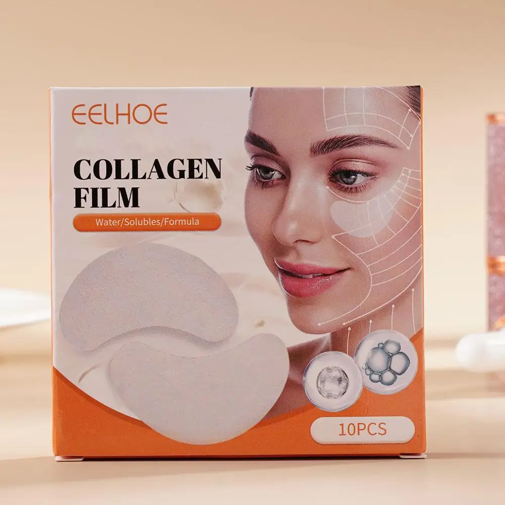 5/10Pairs Collagen Soluble Fil - Sheet Mask Collagen recension och pris