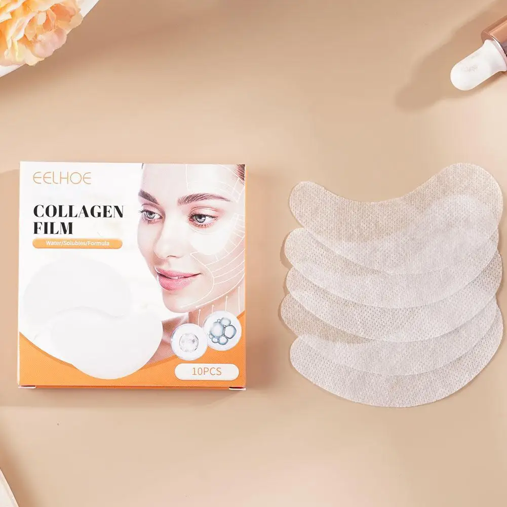 5/10Pairs Collagen Soluble Fil - Sheet Mask Collagen recension och pris