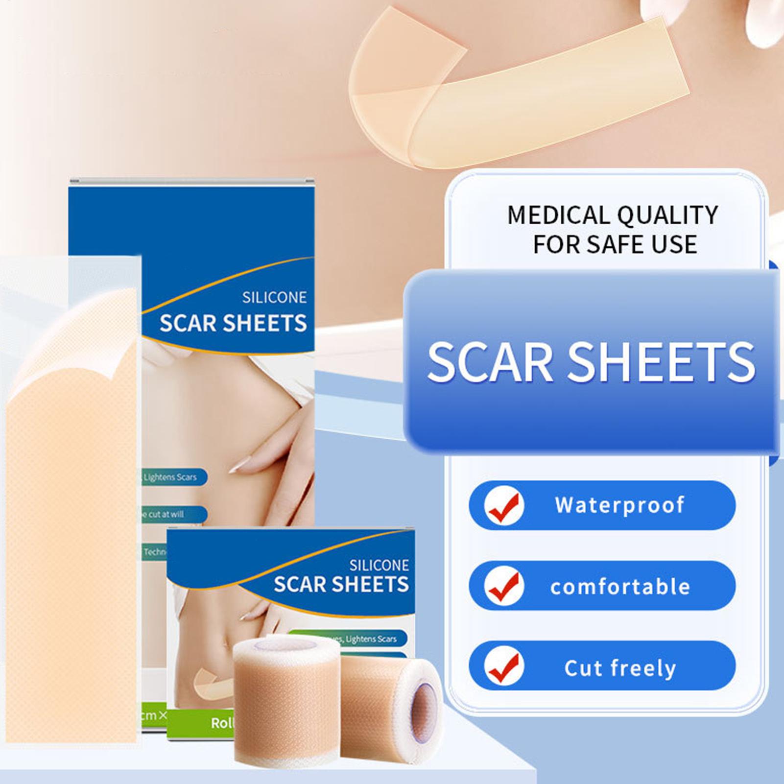 1 Roll Silicone Scar Sheets 4c - Sheet Mask Collagen recension och pris