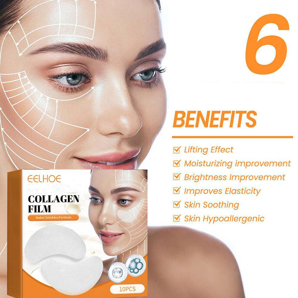 5 BOXES Collagen Soluble Patch - Sheet Mask Collagen recension och pris